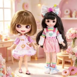ICY DBS outfits for DREAM FAIRY Doll 1/6 BJD Special Offer clothes girls anime dress