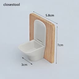 【M】1/12 Dollhouse Simulation Washbasin Tub Toilet Model Dollhouse Bathroom Decor Dolls House Miniature Furniture Accessories