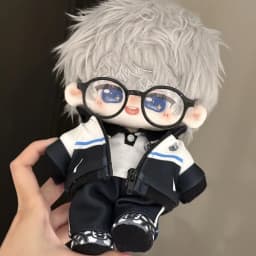 20cm Doll School Uniform Set Japanese Kawaii Cotton Plush Doll Outfit Back to School Replacement Clothes