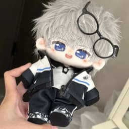 20cm Doll School Uniform Set Japanese Kawaii Cotton Plush Doll Outfit Back to School Replacement Clothes