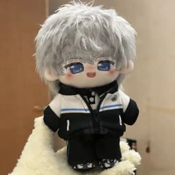20cm Doll School Uniform Set Japanese Kawaii Cotton Plush Doll Outfit Back to School Replacement Clothes