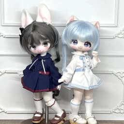 1/4 Doll's Clothes for 45cm Bjd Doll Navy Sailor Uniform Dress Girl Toys Dress Up Play House Fashion Doll Accessories, No Doll