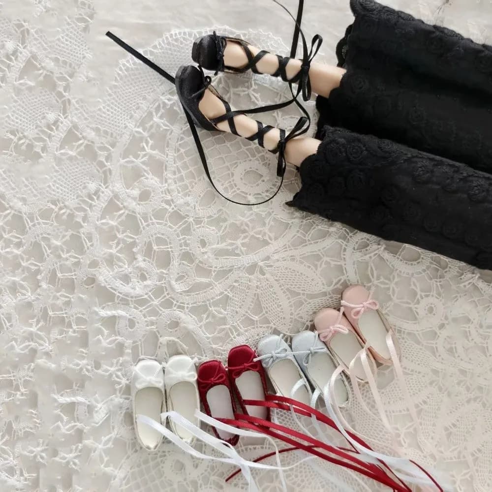 Doll Accessories 1/8 Doll Shoes Casual Doll Wear Shoes Blyth Doll Shoes Shoes Clothes Ballet Dance Shoes For OB22 OB24 Mitian