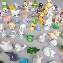 10/20/50Pcs Random Cute Animal Blind Bag Mini Simulation Animal Figurine Blind Box Toys Children Surprise Birthday Party Gi
