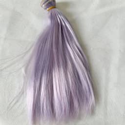Wig Long Straight Hair Wig Soft Hair High Quality Straight Wig 25cm Milk Soft Silk Synthetic Hair Wig For 1/3 1/4 1/6
