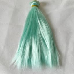 Wig Long Straight Hair Wig Soft Hair High Quality Straight Wig 25cm Milk Soft Silk Synthetic Hair Wig For 1/3 1/4 1/6