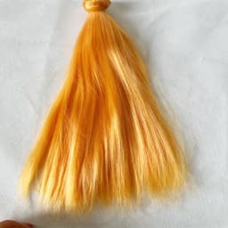 Wig Long Straight Hair Wig Soft Hair High Quality Straight Wig 25cm Milk Soft Silk Synthetic Hair Wig For 1/3 1/4 1/6