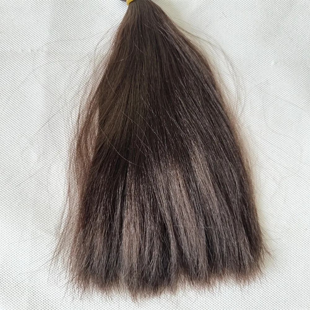 Wig Long Straight Hair Wig Soft Hair High Quality Straight Wig 25cm Milk Soft Silk Synthetic Hair Wig For 1/3 1/4 1/6