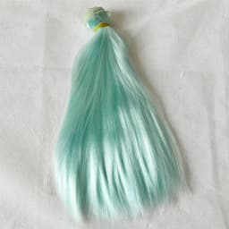Wig Long Straight Hair Wig Soft Hair High Quality Straight Wig 25cm Milk Soft Silk Synthetic Hair Wig For 1/3 1/4 1/6