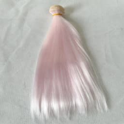 Wig Long Straight Hair Wig Soft Hair High Quality Straight Wig 25cm Milk Soft Silk Synthetic Hair Wig For 1/3 1/4 1/6