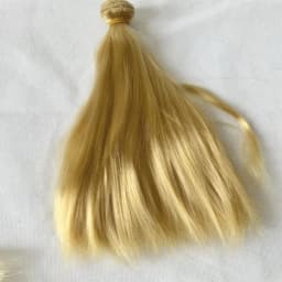 Wig Long Straight Hair Wig Soft Hair High Quality Straight Wig 25cm Milk Soft Silk Synthetic Hair Wig For 1/3 1/4 1/6