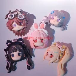 Advocate For Freedom 1/12 Scale Bjd Doll Head Shell Face Shell Blind Box Accessories Diy Doll Bjd Parts Collection Toys Gifts