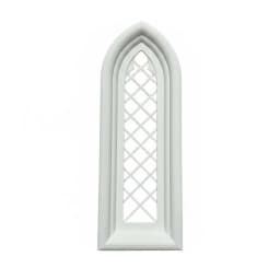 Arched Window Miniature Window for Dollhouse, Model Scenes