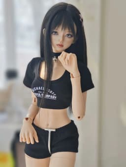 NO DOLL 30/45/60cm Doll's Clothes DIY Kit for 1/3 1/4 1/6 Bjd Dolls - Girl Toy Dress-Up Accessories Shot Tshirt Set