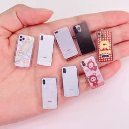 1:12 Miniature Phone Micro Model Decoration Dollhouse Mobile Phone Model Dollhouse Phone Doll House Accessories Decor