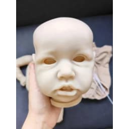 22 Inch Saskia Reborn Doll Kit, Unfinished Unpainted Blank DIY Doll Accessories