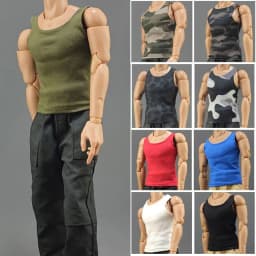 Hiking Clothes For 12"Action  1/6 Miniature Clothing Soldier Casual T-shirt Soldier Figure Accessory  Sports Bottom