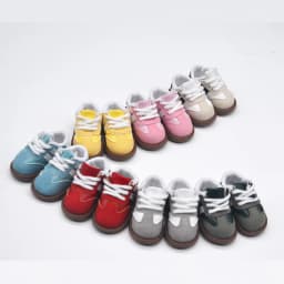 5cm mini Toys Doll Shoes Fits 28-30cm 1/6 BJD YOSD MYOU Stylish Colour Block Casual Shoes Candy-Colored