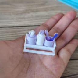 1 Set 1/12 Dollhouse Mini Furniture Accessories Toy Cup Toothpaste Toothbrush
