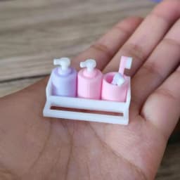 1 Set 1/12 Dollhouse Mini Furniture Accessories Toy Cup Toothpaste Toothbrush