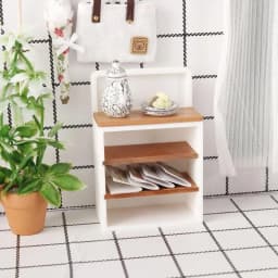 @ Miniature Sideboard/TV Cabinet 1/12 Dollhouse Storage Rack Scene Decor Toy For Doll House Accessories