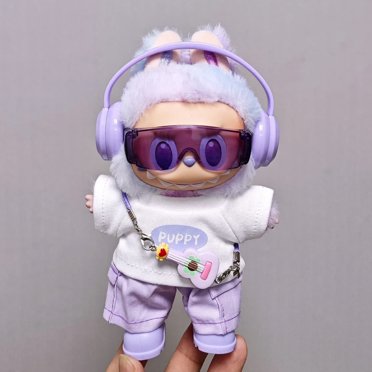 For Labubu Select High-quality Doll Clothing 15-17CM Casual Wear Set - 6-piece Set Labubu Universal Clothing