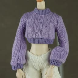 Handmade Doll Knitted Sweater Multicolored Mini 30cm Dolls Casual Dress Kids DIY Gift Toys Doll Accessories Tops for 1/6 Doll