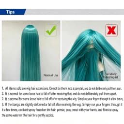 BJD SD Doll Cosplay Dress Up DIY Accessory Wig General High Temperature Silk Gradient Color Headgear Doll 1/3&1/4&1/6 Wig Cover