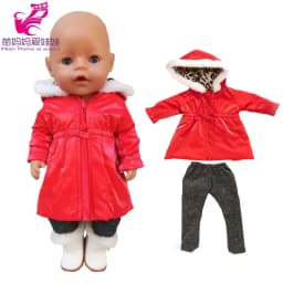 43cm New Born Baby Doll Clothes Hoody Coat for 18 Inch American OG Girl Doll Jacket Children Toys Outfits