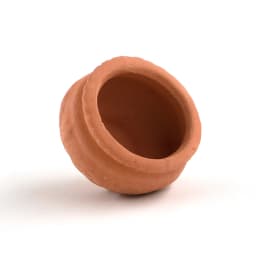 1Pcs 1/12 Dollhouse Miniature Accessories Mini Ceramic Flowerpot Simulation Furniture Vase for Doll House Decoration