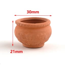 1Pcs 1/12 Dollhouse Miniature Accessories Mini Ceramic Flowerpot Simulation Furniture Vase for Doll House Decoration