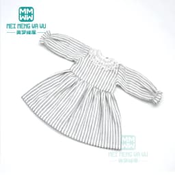 1pcs Blyth Doll Clothes Retro Dress, Plaid Skirt, Striped Lace Skirt for Blyth Azone OB23 OB24 1/6 Doll Accessories