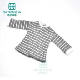 1pcs Blyth Doll Clothes Retro Dress, Plaid Skirt, Striped Lace Skirt for Blyth Azone OB23 OB24 1/6 Doll Accessories