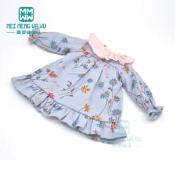 1pcs Blyth Doll Clothes Retro Dress, Plaid Skirt, Striped Lace Skirt for Blyth Azone OB23 OB24 1/6 Doll Accessories