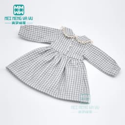1pcs Blyth Doll Clothes Retro Dress, Plaid Skirt, Striped Lace Skirt for Blyth Azone OB23 OB24 1/6 Doll Accessories