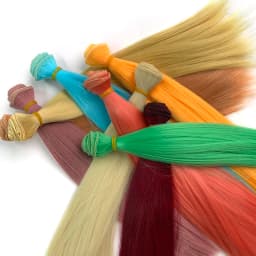 1 Piece Wig BJD Hair 25cm*100cm, Various Colors, Straight Hair Wig, Suitable for 1/3 1/4 BJD DIY