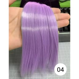 1 Piece Wig BJD Hair 25cm*100cm, Various Colors, Straight Hair Wig, Suitable for 1/3 1/4 BJD DIY