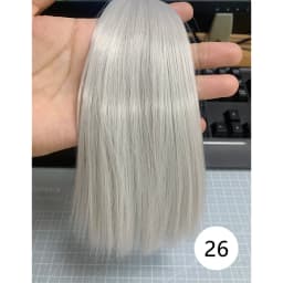1 Piece Wig BJD Hair 25cm*100cm, Various Colors, Straight Hair Wig, Suitable for 1/3 1/4 BJD DIY