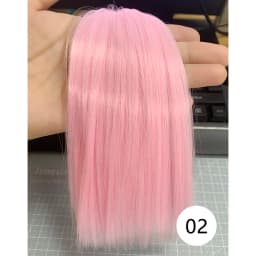 1 Piece Wig BJD Hair 25cm*100cm, Various Colors, Straight Hair Wig, Suitable for 1/3 1/4 BJD DIY