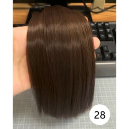 1 Piece Wig BJD Hair 25cm*100cm, Various Colors, Straight Hair Wig, Suitable for 1/3 1/4 BJD DIY