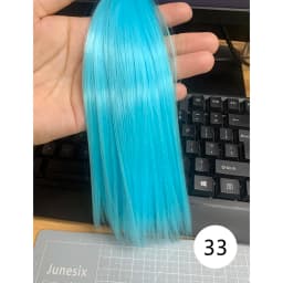 1 Piece Wig BJD Hair 25cm*100cm, Various Colors, Straight Hair Wig, Suitable for 1/3 1/4 BJD DIY