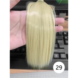 1 Piece Wig BJD Hair 25cm*100cm, Various Colors, Straight Hair Wig, Suitable for 1/3 1/4 BJD DIY