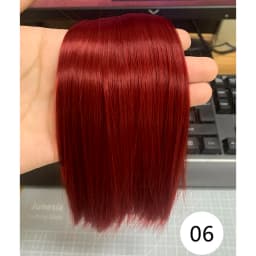 1 Piece Wig BJD Hair 25cm*100cm, Various Colors, Straight Hair Wig, Suitable for 1/3 1/4 BJD DIY
