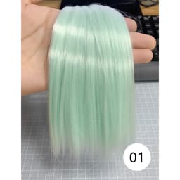 1 Piece Wig BJD Hair 25cm*100cm, Various Colors, Straight Hair Wig, Suitable for 1/3 1/4 BJD DIY