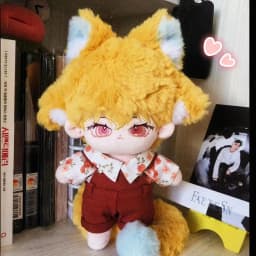 20cm Doll Clothes, Printed Short-Sleeved Dress With Suspenders Set, Fashionable And Exquisite Handmade Doll Clothing Accessories