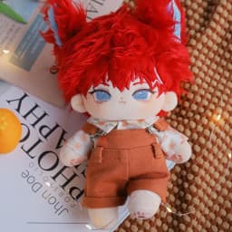 20cm Doll Clothes, Printed Short-Sleeved Dress With Suspenders Set, Fashionable And Exquisite Handmade Doll Clothing Accessories
