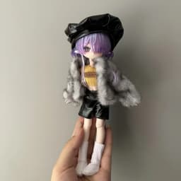 Doll Clothes Set For 1/8 1/12 Ob11 Penny Bunny Mitian Bjd Dolls 11cm-17cm Dress Up Costume Accessory Gift Collectible