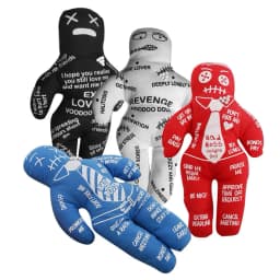 Bad Boss Voodoo Doll Toys Handmade Personalized Polyester Doll Holiday Party Gifts