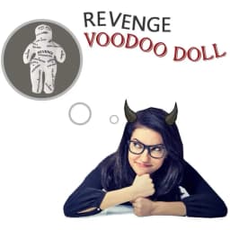 Bad Boss Voodoo Doll Toys Handmade Personalized Polyester Doll Holiday Party Gifts