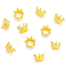 Dollhouse Mini Crown, Metal Doll Crown, Mini Alloy Tiara, Suitable for Doll Headwear Accessories. Doll Crown Accessory Pendant